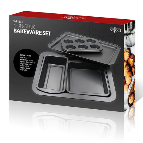 5-Piece Non-Stick Kitchen Bakeware Set