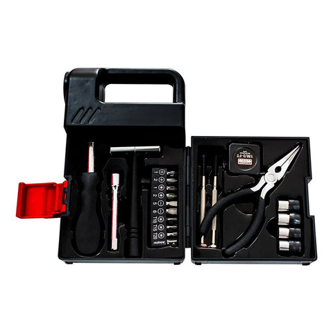 23-Piece Tool Box Set with Built-in Flashlight