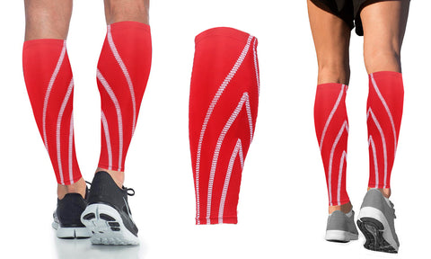 Unisex Calf Support Compression Sleeves (1-Pair)