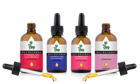 Flavoured Hempseed Oil Liquid Tincture from myCBD