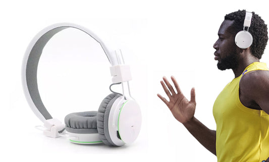 Lightweight Foldable 4-In-1 On-Ear Bluetooth Headphones