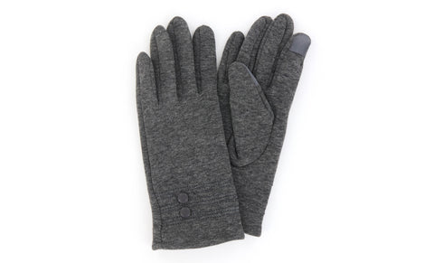 Modern Vintage Inspired Fleece Gloves with Texting Tips