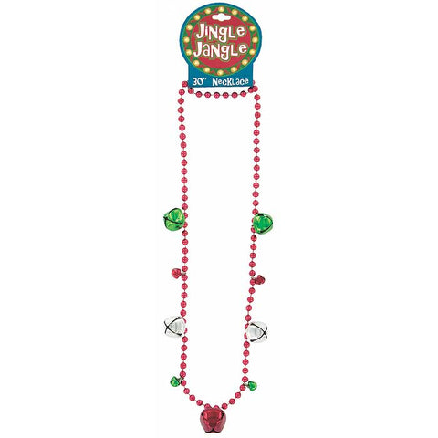 4-Pack Jingle Jangle Bell Necklace