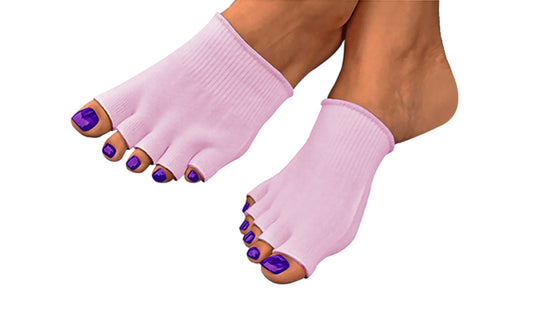Recovery And Support Open Toe Gel Compression Sleeve (1-Pair)