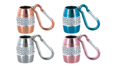 Super Bright Bling COB LED Flashlight with Keychain (4-Pack)