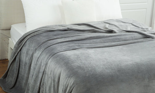 2-Pack: Luxurious Ultra-Soft Fleece Throws (50" x 60")