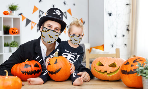 ADULT & KID'S MATCHING SET - Washable & Reusable Cloth Masks (6 Masks)