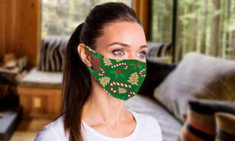 6-Pack: Holiday Themed Reusable Face Masks