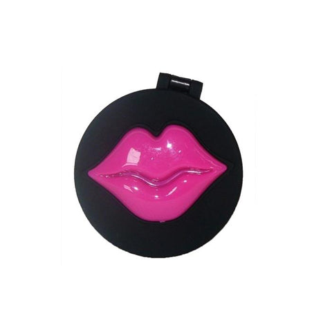 Lips Cosmetic Pocket Mirror