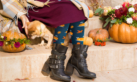 Thanksgiving Special Knee-High Compression Socks (6-Pairs)