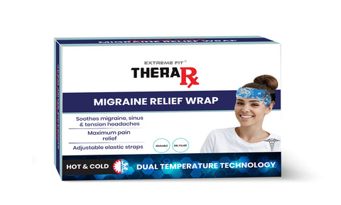 Hot and Cold  Migraine Relief Therapy Headband Wrap
