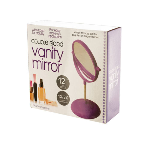 Double-Sided Vanity Mirror