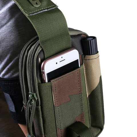 Universal Outdoor EDC Belt Waist Bag Tactical Pouch Phone Pocket Pack Black