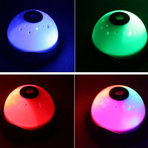 Color-Changing LED Projector Alarm Clock