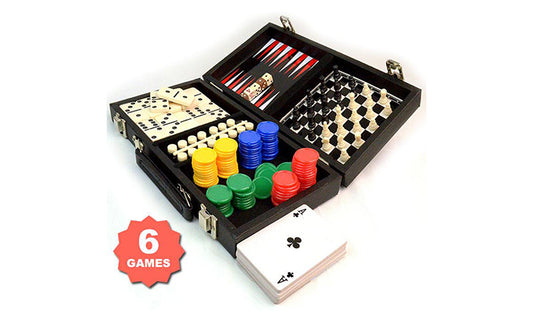 6-in-1 Travel Game Set