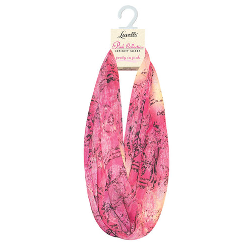 Pink Collection Infinity Scarves