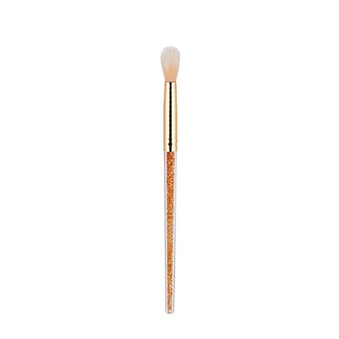 Set of 3 or 6 : Professional Crystal Blending Makeup Brush with Rhinestone Acrylic Smooth Handle