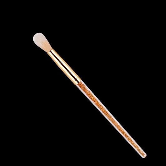 Set of 3 or 6 : Professional Crystal Blending Makeup Brush with Rhinestone Acrylic Smooth Handle