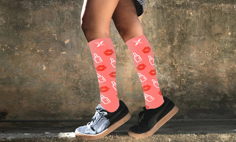 Bold and Expressive Compression Socks  for Men and Women (3-Pairs)