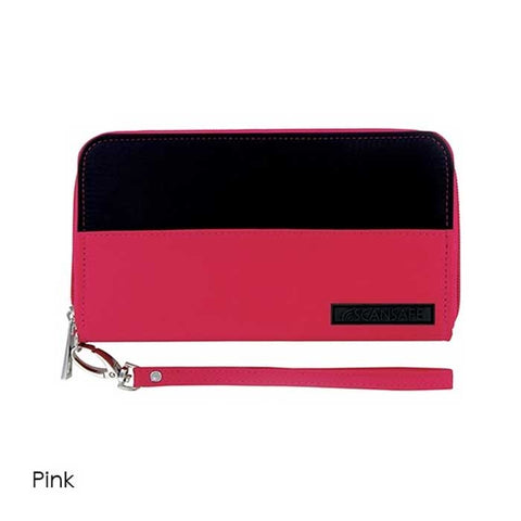 3 Styles : Scansafe RFID Protected Wristlet Wallet