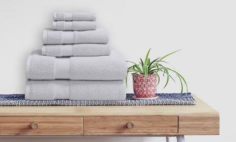 100% Organic Cotton  Bath Towel Set (6-Piece)