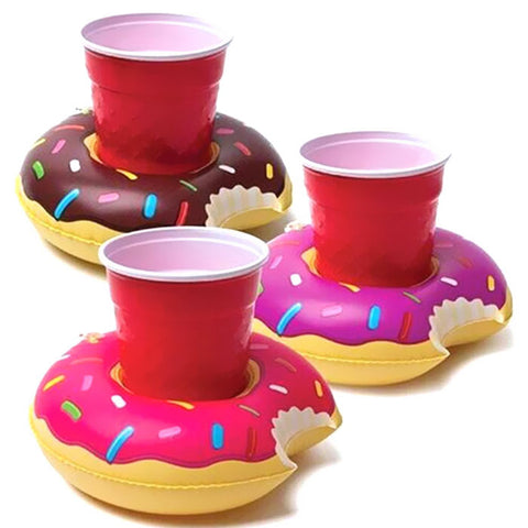 Inflatable Pool Party Drink Floats (3-Pack)