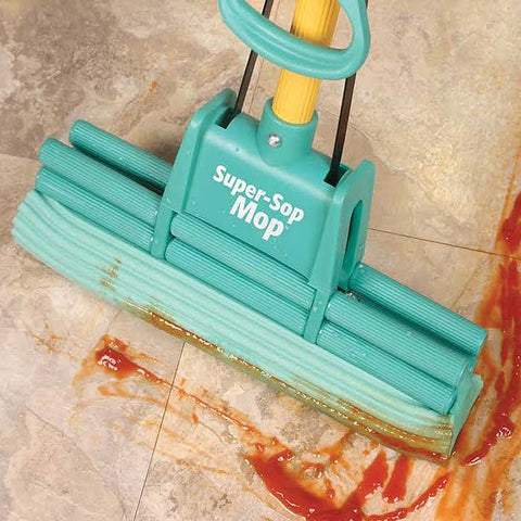 Super-Sop PVA Mop - Clean up to 12 times faster