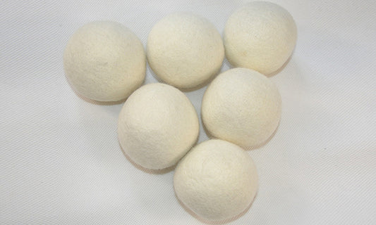 Organic Premium Wool XL Size Dryer Balls (3 Or 6 Pack)