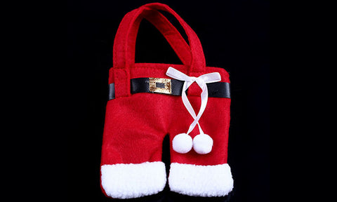 6-Pairs : Santa Claus Cutlery Holder Socks