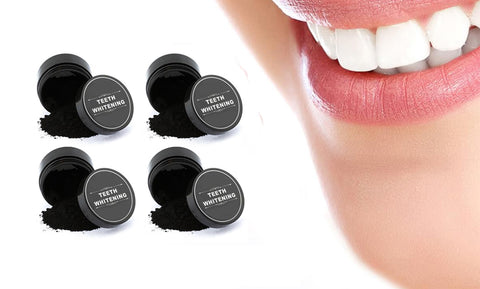 100% Natural Charcoal Teeth Whitening Powder