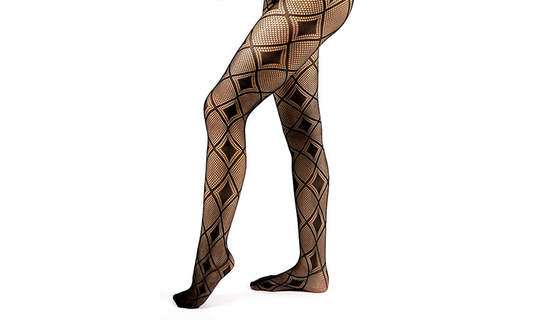 6 Pairs Sexy Fishnet Style Textured Fashion Tights