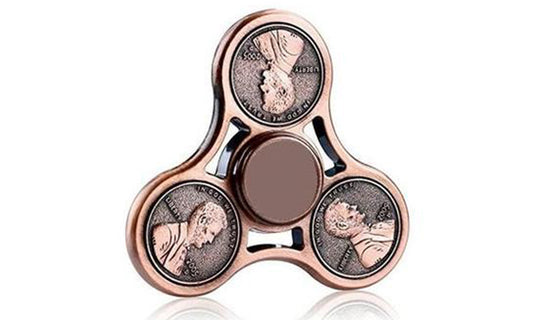 Tri-Penny Copper  Spinner