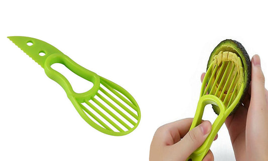 2-Pack: Complete Avocado Slicer  Seed Remover Cubber Cutter