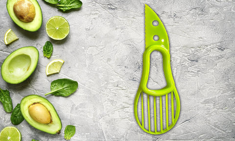 2-Pack: Complete Avocado Slicer  Seed Remover Cubber Cutter