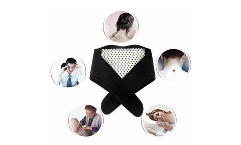 Magnetic Thermal Self-Heating Pain Relief Neck Pad Wrap