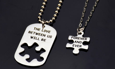 NECKLACE "The Love Between Us Will Be Forever And Ever"
