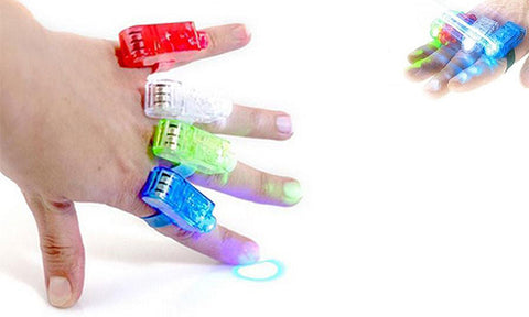 12-Pack LED Finger Lights