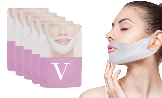 5-Pack: V Slimming Firming face mask to reduce double chin and V Line Lifting