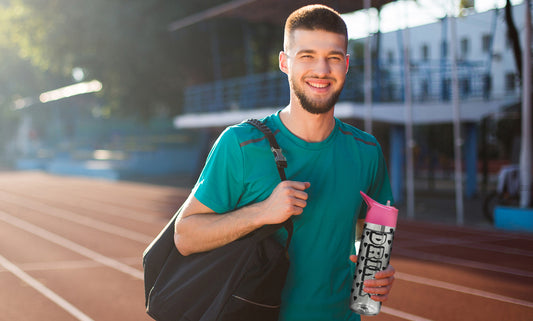 Motivational Leak Proof 32 oz Water Bottles with Removable Straw For Running Jogging Study