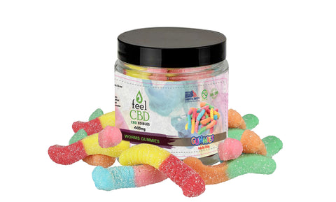 CBD Gummies from feelCBD (600mg, 1200mg, 1500mg and 3000mg )