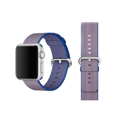 Woven Nylon Band Classic Replacement Wrist Strap For Apple Watch