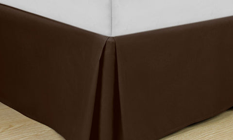 Pleated Easy-fit Microfiber 14-inch Drop Bedskirt
