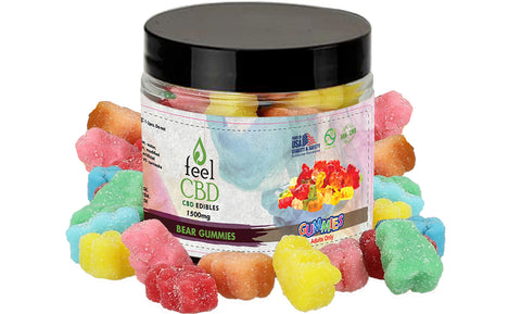 CBD Gummies from feelCBD (600mg, 1200mg, 1500mg and 3000mg )