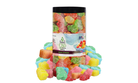 CBD Gummies from feelCBD (600mg, 1200mg, 1500mg and 3000mg )