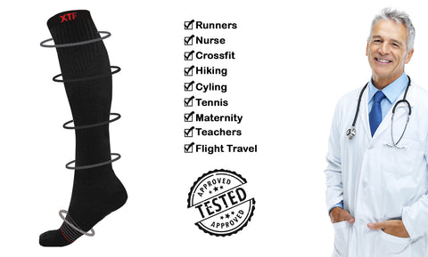 Unisex Sports Compression Socks by Extreme Fit ™