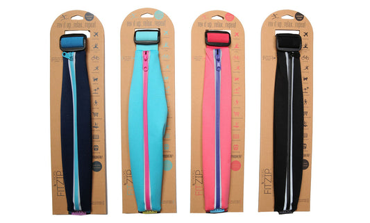 Running Belt Adjustable Waist Pack and Phone Holder with Reflective Zipper