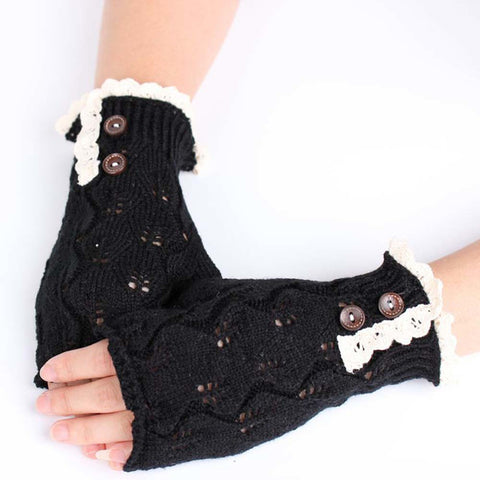 Elegant Lace Mittens - 3-Pairs for the price of 1