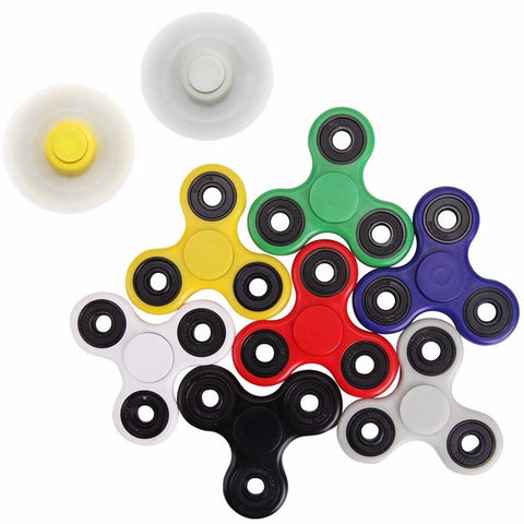 3-Pack: Fidget Spinners - Assorted Colors