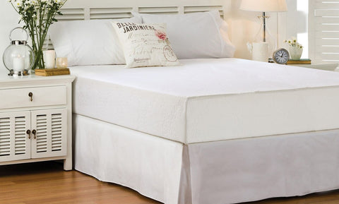 Pleated Easy-fit Microfiber 14-inch Drop Bedskirt